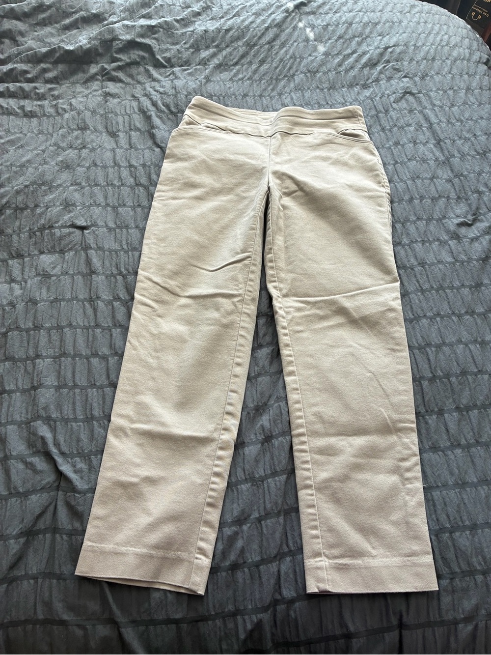 croft & barrow Women's Straight Leg Jeans in Light Tan